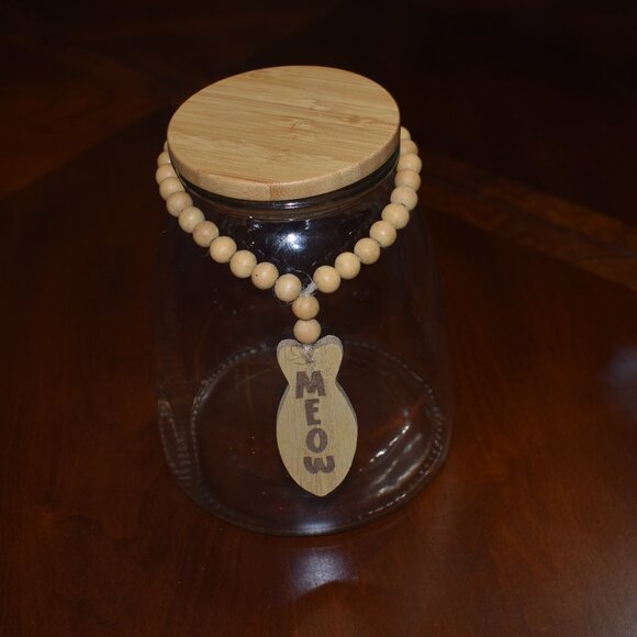 Decorative Cat Treat Jar - Picture 2 of 3